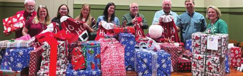 Rotary Club Participates in Christmas Angel Project
