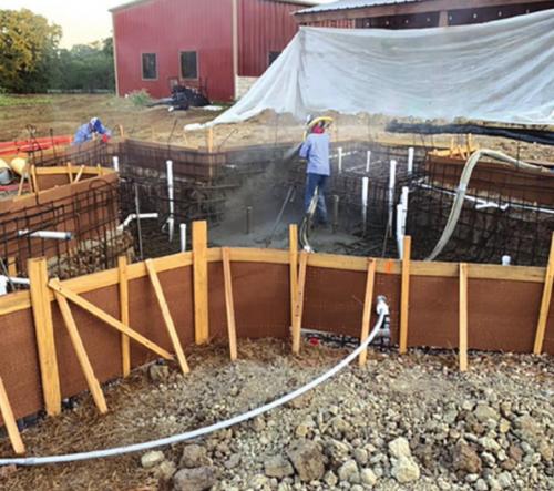 A Pool’s Progression in the Fayette County Countryside