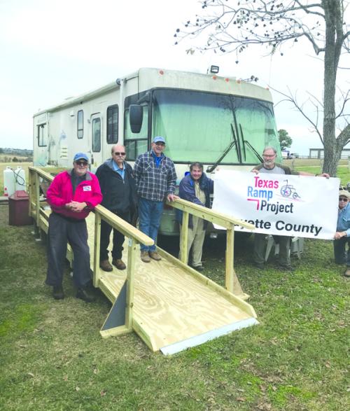 On Jan. 2, Fayette County Texas Ramp Project volunteers built this 16 ft. ramp on Texas 237 in Warrenton.