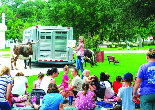Local 4-H Kids Show Off Animals at Library