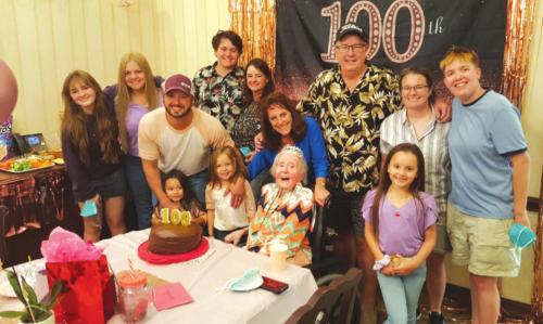 Wich Celebrates 100th Birthday with Family