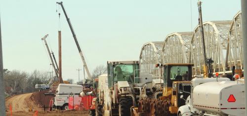 It’s a Two-Way Riverfront Construction Zone in La Grange