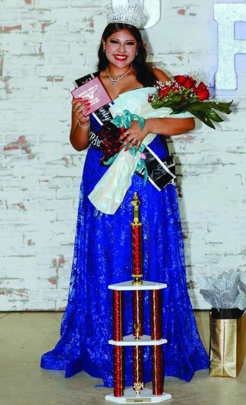 Emireth Cerda was crowned the 2024 Fayette Co. Fair Queen representing the Francisco “Paco” Orona Scholarship and selling $32,410 in season passes. Photo by Grace-Anne Matocha