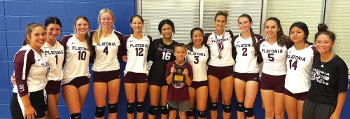 Flatonia Volleyball Grabs Silver Bracket Title