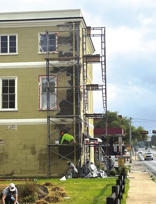 Some TLC for 164-Year-Old LG Building