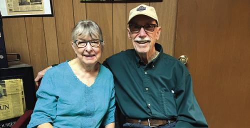 Earlier this year, Sandra and Don Hengst sold Hengst Printing and Office Supplies, which was a La Grange staple for 46 years. To honor their long business role in La Grange, the Hengsts have been chosen as this year’s Fayette County Fair parade marshals. The parade begins Saturday at 10:30 a.m. in downtown La Grange. P hoto by Jeff Wick