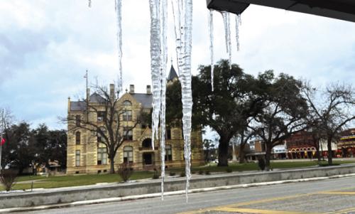 County Held in Winter’s Icy Grasp