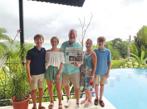 Record Travels to Costa Rica
