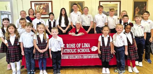 Schulenburg Mayor Proclaims 2023 Catholic Schools Week