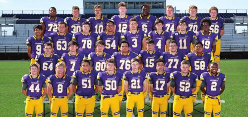 The La Grange JV football team went 5-0 in district.