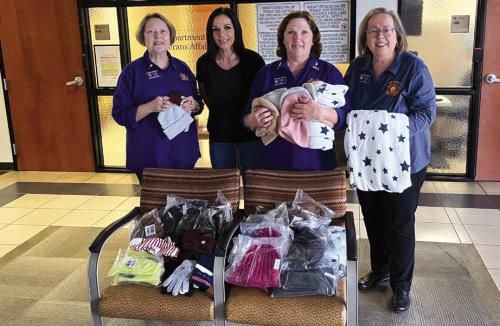 VA Clinic Receives Needed Items from VFW Auxiliary