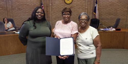 Juneteenth Proclaimed by City of LG