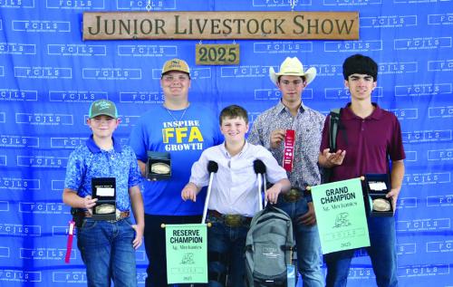 County Livestock Show Ag Mechanics Winners
