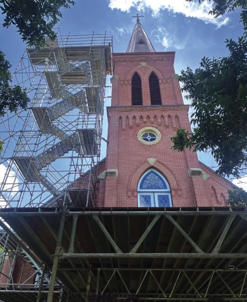 The Work Continues on the High Hill Church