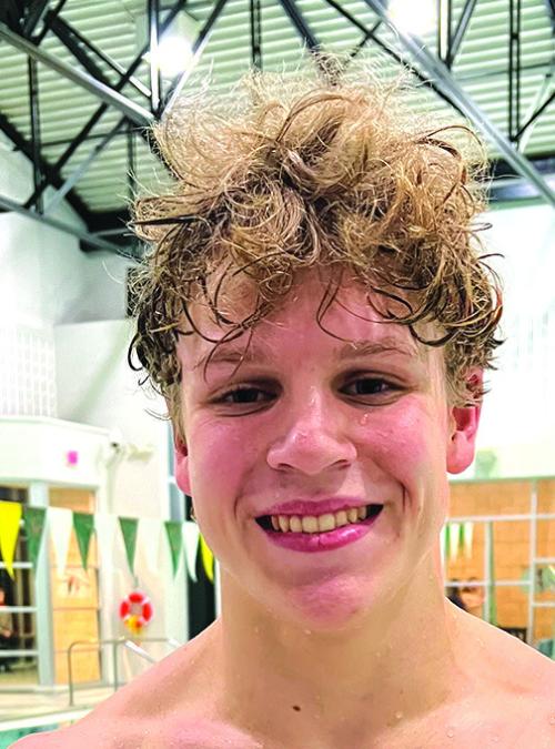Swisher First Ever La Grange Swimmer to Make it to State