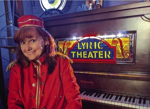 Terry Ehler, owner of the Lyric Theater in Flatonia.