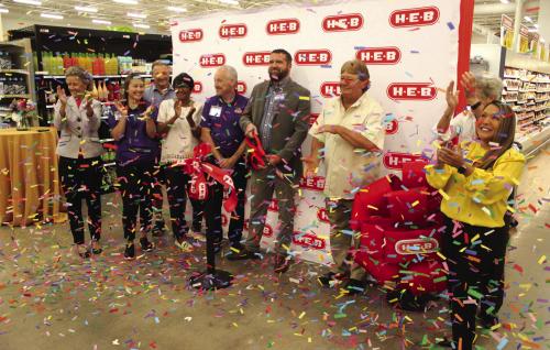 HEB Holds Ribbon Cutting of Remodeled LG Store