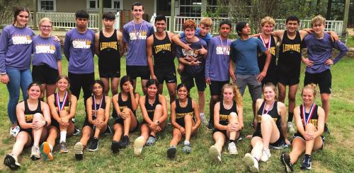 La Grange Cross Country Boys and Girls Both Race to District Runner-Up Finishes