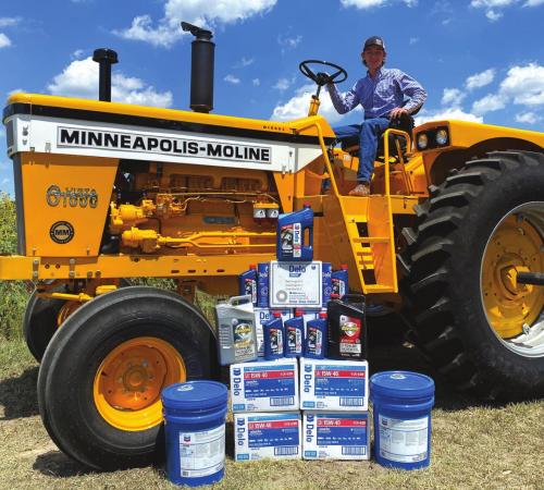 Ricky Schilling of Fayetteville has been named the 2020 Grand Champion of the annual Delo Tractor Restoration Competition.