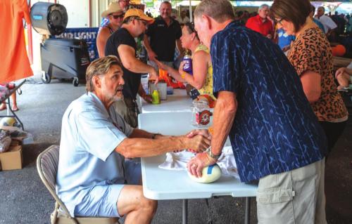 Houston Oilers Legend Visits Schulenburg