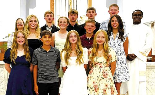 St. Rose 8th Grade Graduation Mass Held