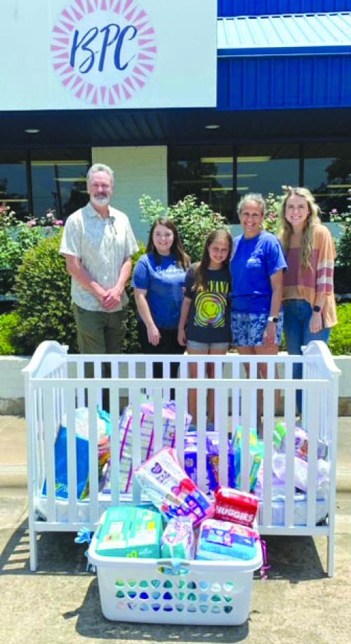 The St. John and St. Mary Catholic Churches Pro-Life Committees hosted a diaper drive in the month of May benefiting mothers in need at Brenham Pregnancy Center.
