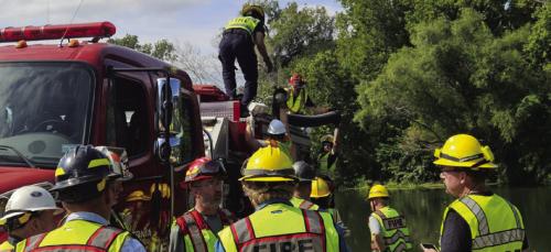 Firefighters Team Up for Weekend Training in LG
