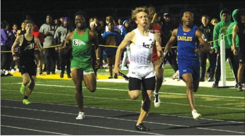 LHS Shows Off On Home Track With Standout Performances at Area Meet