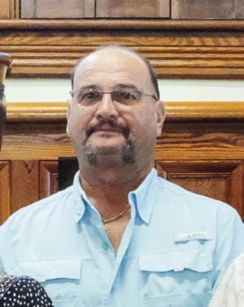 The Commissioners Court voted 3-2 to appoint Luke Sternadel, pictured above, as the County Judge Pro Tem.