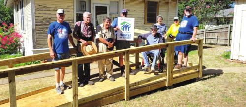 Ramp Project Builds in Schulenburg