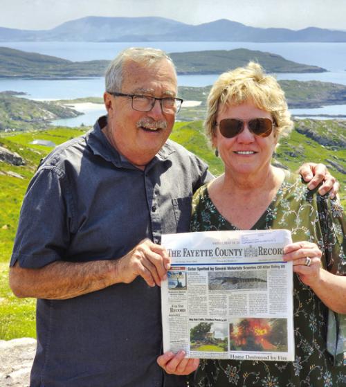 West Point Couple Visits UK