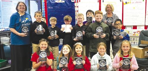 Recently the Fayette County Republican Women presented the third graders at Sacred Heart Catholic School with student dictionaries. Students learned new things as they explored their new dictionary. SHS appreciates these ladies supporting students.