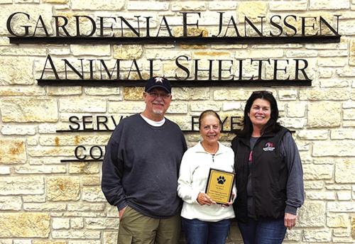 Left to Right: Frank Reichert - Board President, Ann Rauch, Teresa Brown – Executive Director