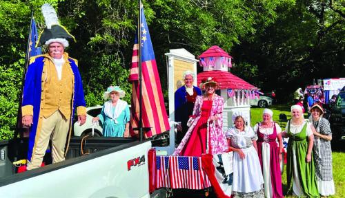 Grand Prize Winner in Round Top Parade