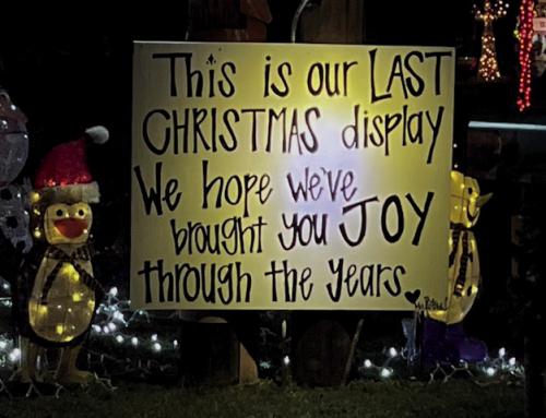 After years of magic, the long-held tradition of the magnificent Christmas display at the Malota home is coming to a close.