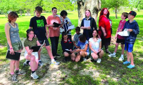 Camp Shakespeare Kids Dive Into “The Tempest”