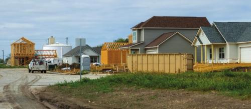 Ten New Homes are Up in Schulenburg Subdivision With 25 More by Year’s End