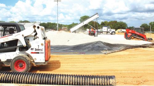 Leopard Stadium Work Continues