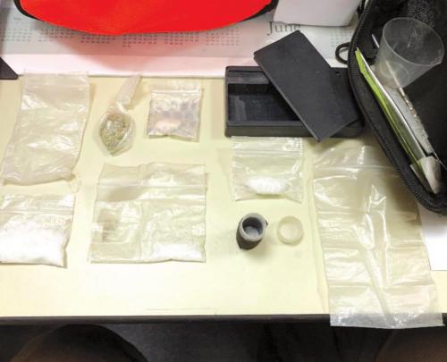 Deputy Confiscates Meth