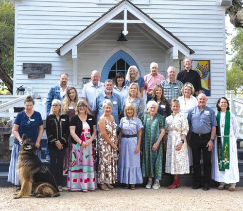 Saint Cecilia’s Episcopal Church in Round Top welcomed 20 new members during a special service Sept. 13. Bishop Kai Ryan joined the congregation at Henkel Square to confirm, receive and reaffirm the new members, marking the largest new member class in the church’s history.