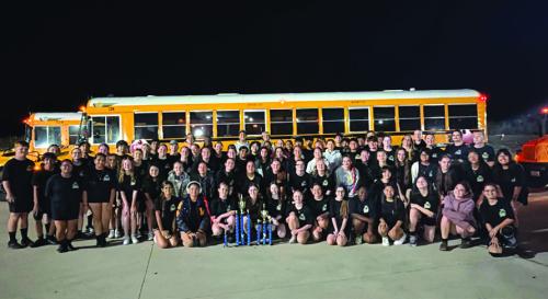 The Mighty Leopard Marching Band earned 1st place performing at the 51st Annual Blinn Buccaneer Marching Festival Saturday. The band was 1st Place – Class 4A (Prelims) and 2nd Place Overall – Prelims and Best Percussion Overall – Prelims. Then the band advanced to the finals and was awarded 1st Place Overall.