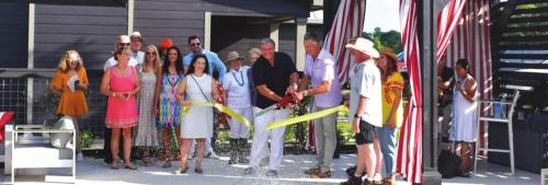 Ribbon-Cutting at Red Antler Bungalows