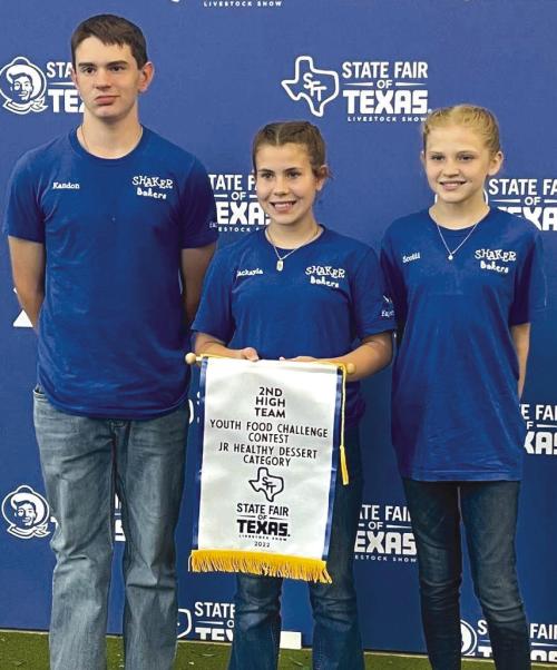4-H Competes in State Fair of Texas Food Challenge Contest