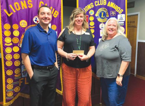 Flatonia Lions Club Donates to CASA