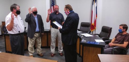 Ahlschlager Sworn In