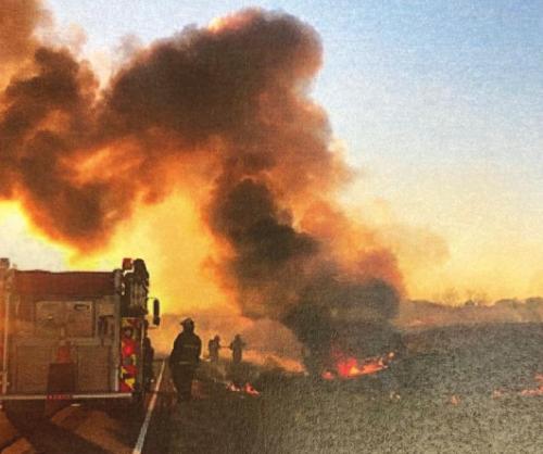 Stolen Vehicle Left to Burn by Driver