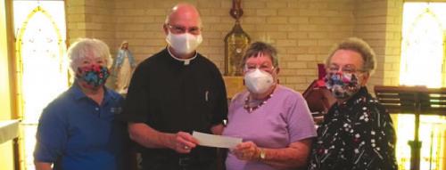 KJZT Family Life St. Anne Society Makes Donations