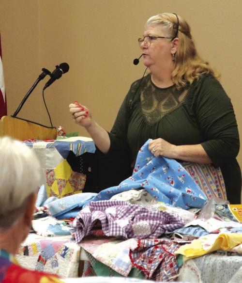 Quilt Guild Goes Down Memory Lane