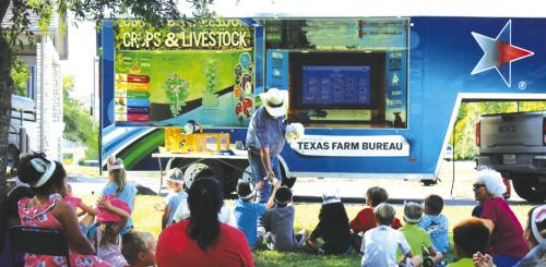 Local Kids Get a Look at the Farm Life as Reading Program Welcomes Armadillos, Donkeys and More