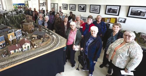 In March, adventure took Senior Connections members to Flatonia. Twenty eight members enjoyed a tour at the Train Museum, lunch at Darlin’s Diner, and a movie at the Lyric Theater.